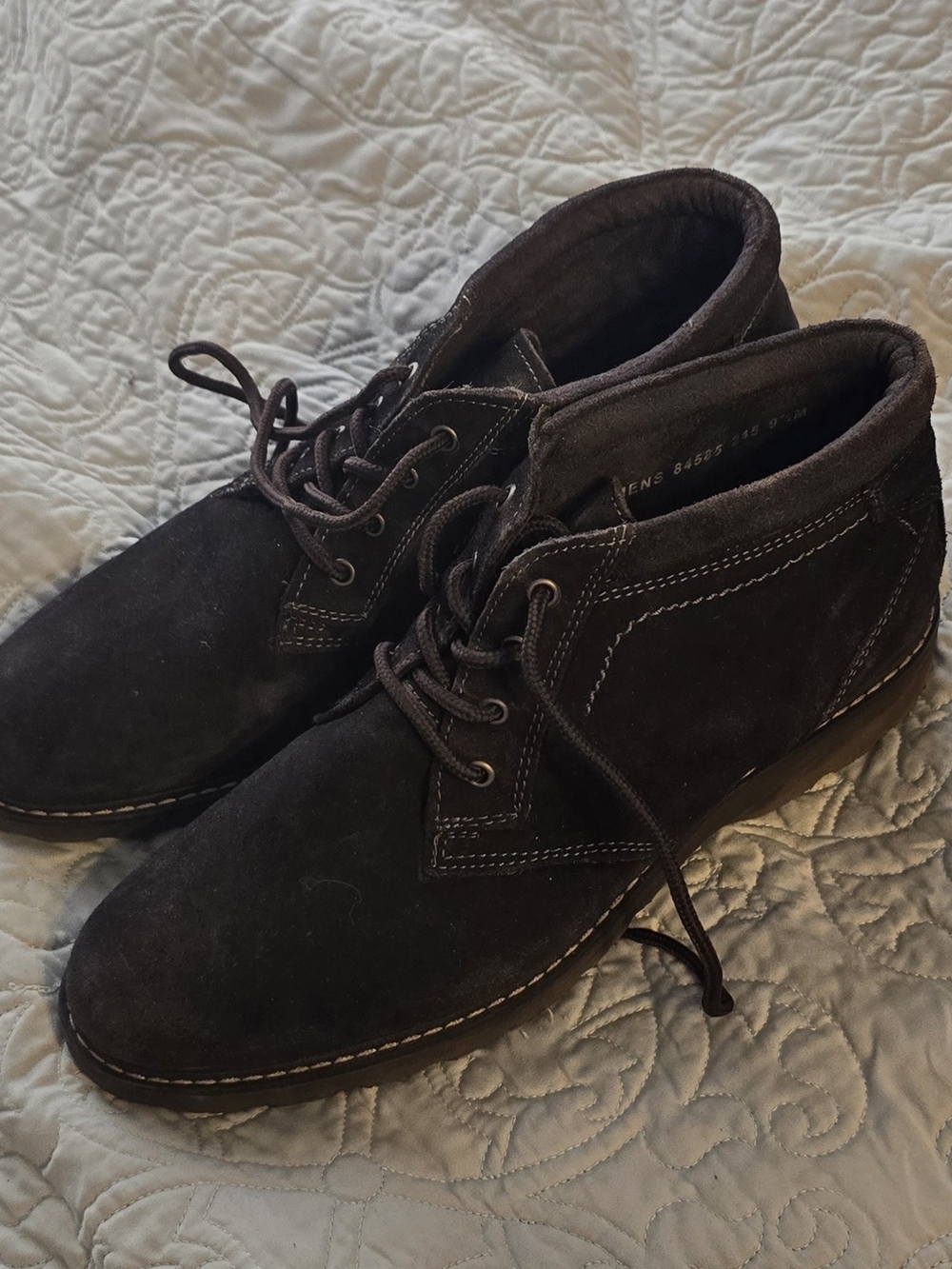 Nunn Bush Men's Suede Chukka Boots - Dark Brown